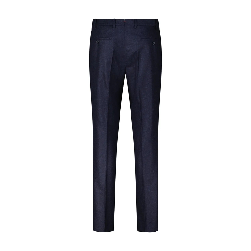 Hiltl Broek Hose aus reiner Schurwolle Dunkelblau(Image 5)