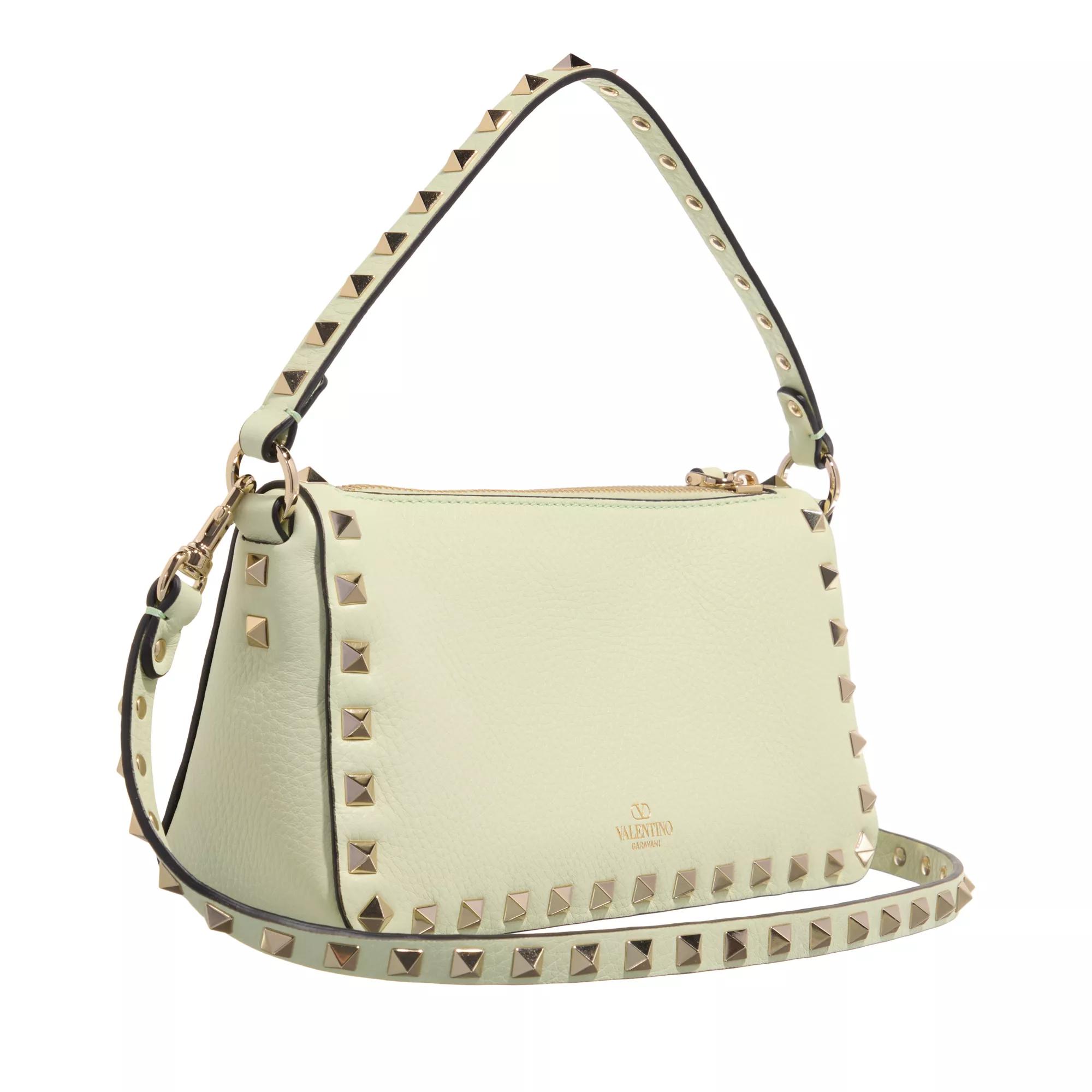 Valentino Garavani Crossbody bags Small Shoulder Bag Rockstud in groen