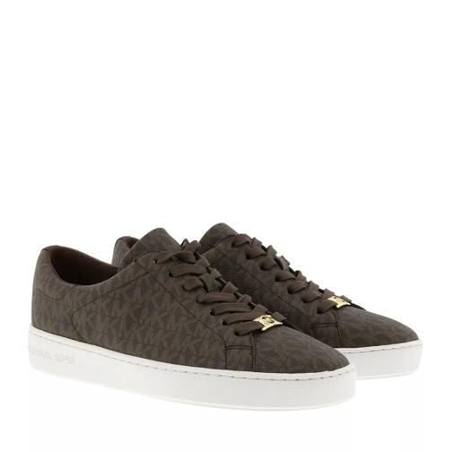 MICHAEL Michael Kors Keaton Lace Up Brown låg sneaker
