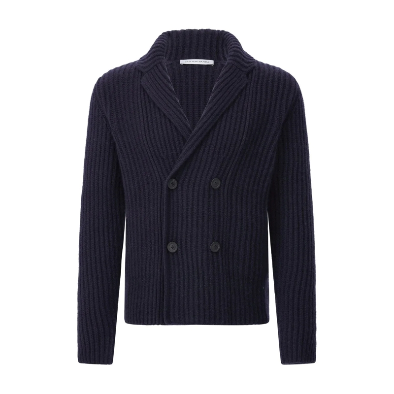 Iris von Arnim Vest Strickjacke Arvada aus Kaschmir Dunkelblau