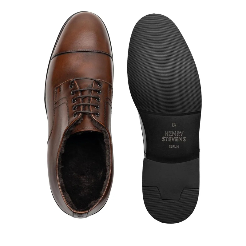Henry Stevens Chaussures à lacets Schnürer Winston CD3 mittel-braun(Image 4)