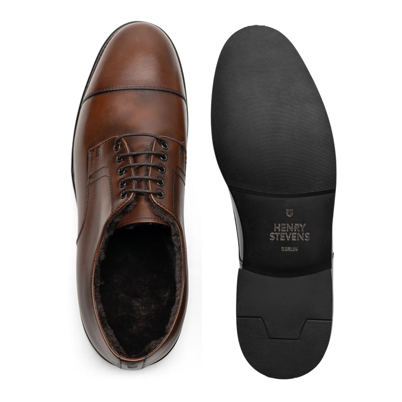 Henry Stevens Chaussures à lacets Schnürer Winston CD3 mittel-braun(Image 4)