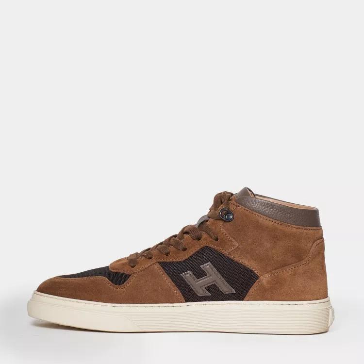 Thumbnail - Hogan Low-Top Sneaker - Basketball Model Sneaker - Gr. 7_5 - in Braun - für Damen