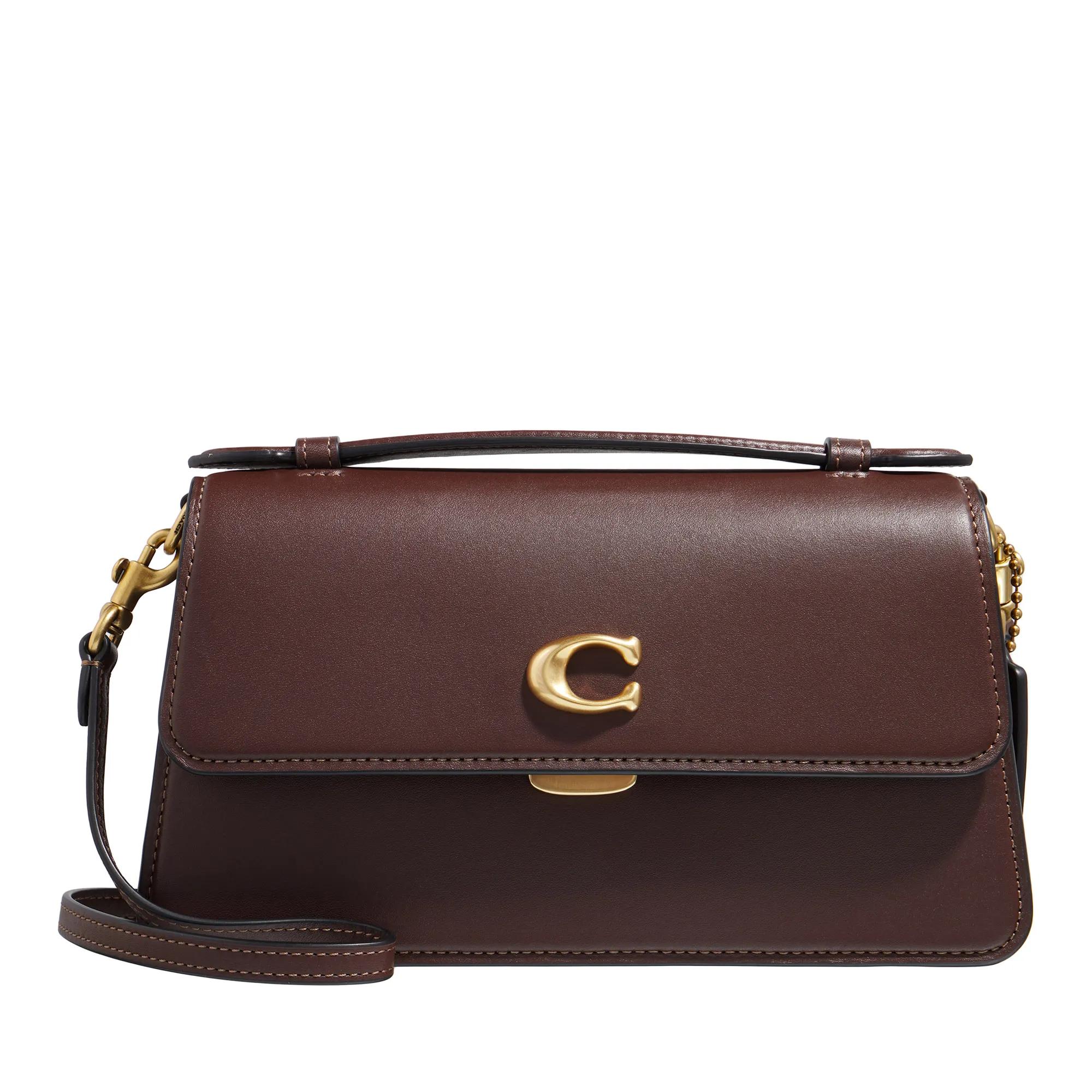 Coach Crossbody Bags - Glovetanned Leather Juno Bag - Gr. unisize - in Braun - für Damen