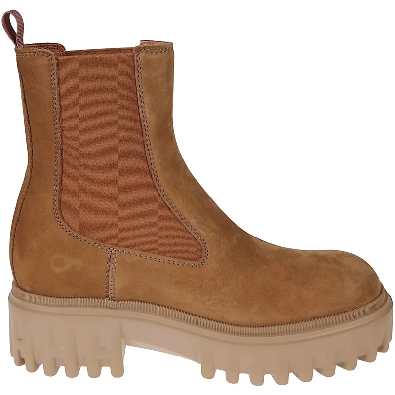Hogan Stiefel H700 Chelsea Boots Brown braun