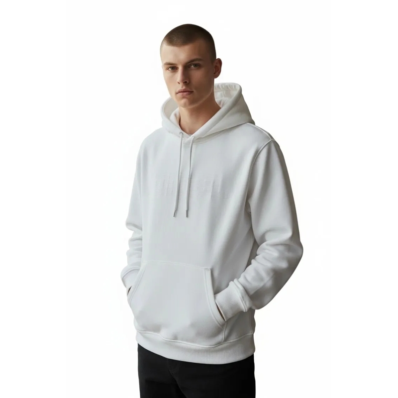 Diesel  Classic Pullover Hoodie White
