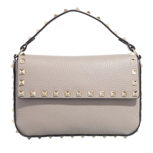 Valentino Garavani Mini Rockstud Crossbody Bag Moon Taupa Liten väska