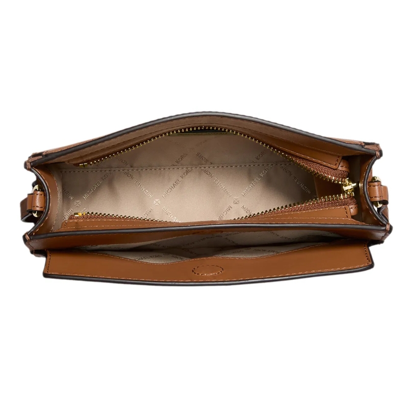 MICHAEL Michael Kors Crossbody Bag Becca Sm Ew Xbody Brn/Acorn(Image 3)