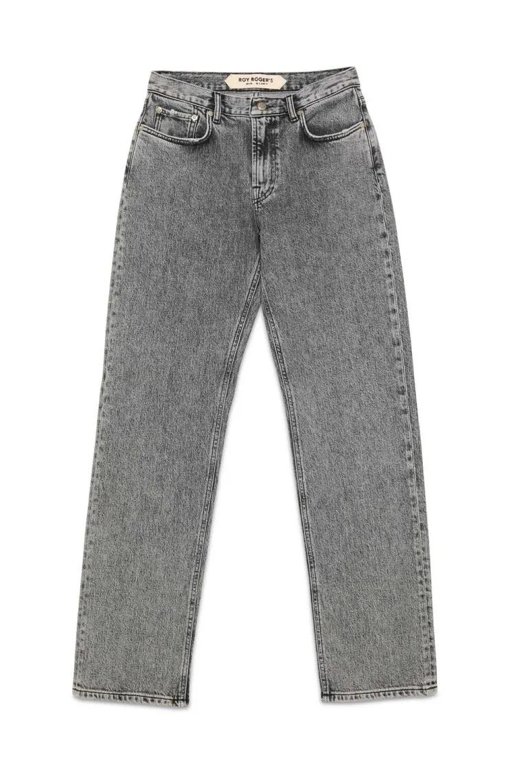 Roy Rogers Roy Roger’S Men's Washed Grey Denim Jeans Grey | Jeans