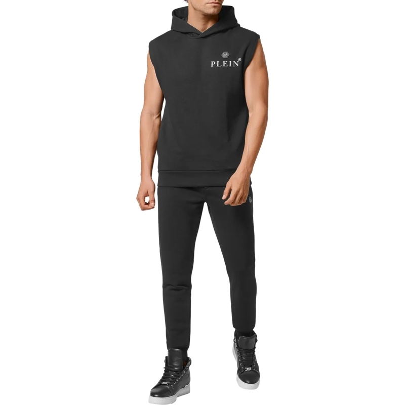 Philipp Plein Top Kapuzen-Sweatshirt Basic schwarz(Image 4)