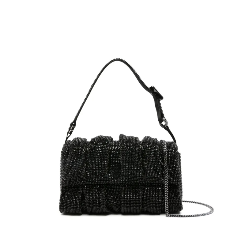Benedetta Bruzziches Schultertasche Structured Handbag With Top Handle And Detachable  Black