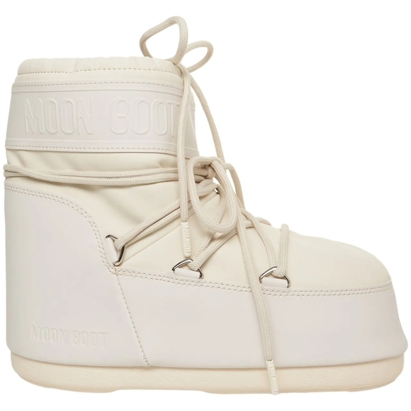 Moonboot Bottes Boots 'Icon Low Rubber' weiß