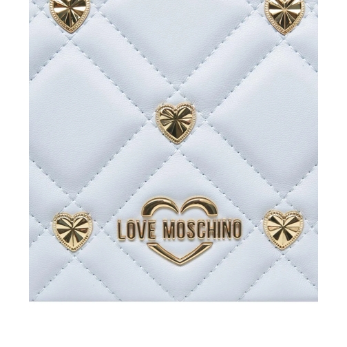 Love Moschino Fourre-tout Shoulder bag with stud details blau (Image 4)