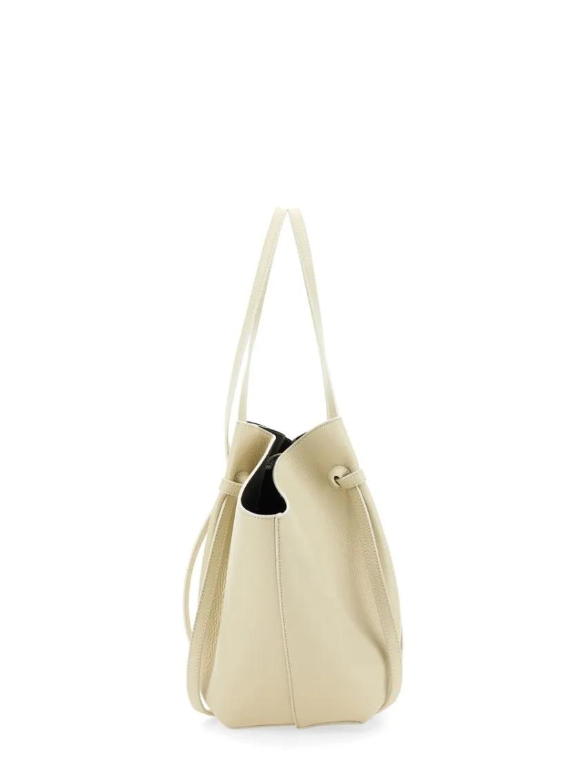 Yuzefi Shoppers & Totes "Large Mochi" Bag in beige