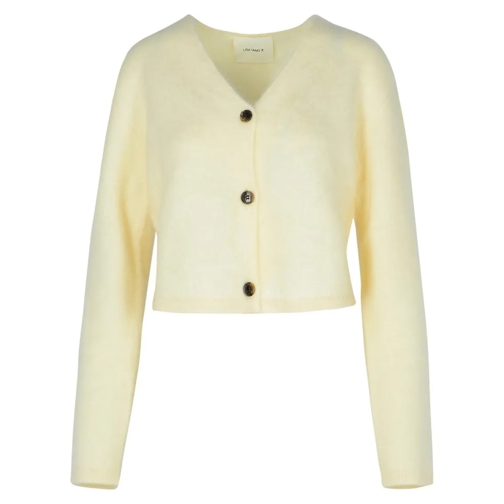 Lisa Yang Strickjacke Filippa Cream Cashmere Cardigan Neutrals