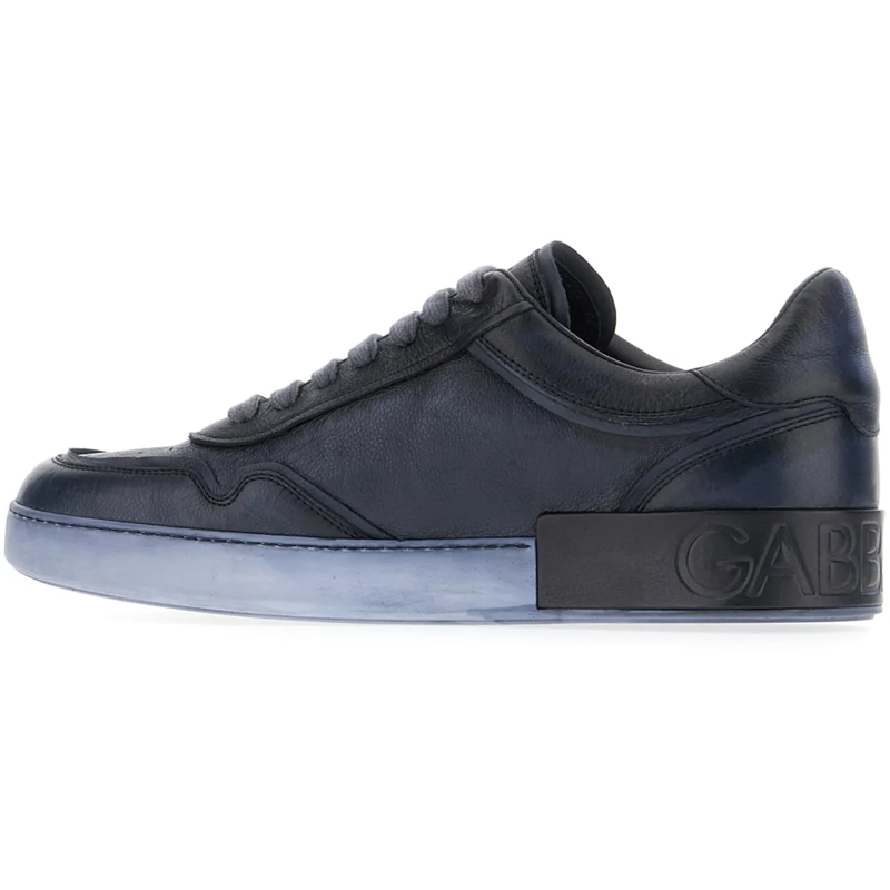Dolce&Gabbana Low-Top-Sneaker Dolce&gabbana Midnight blue leather sneakers blau(Image 3)