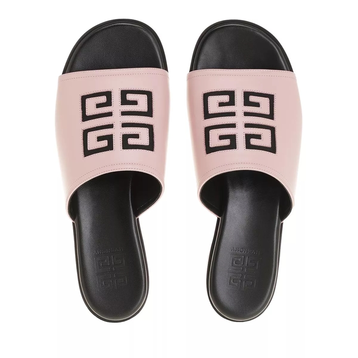 Fendi logo best sale slide sandal