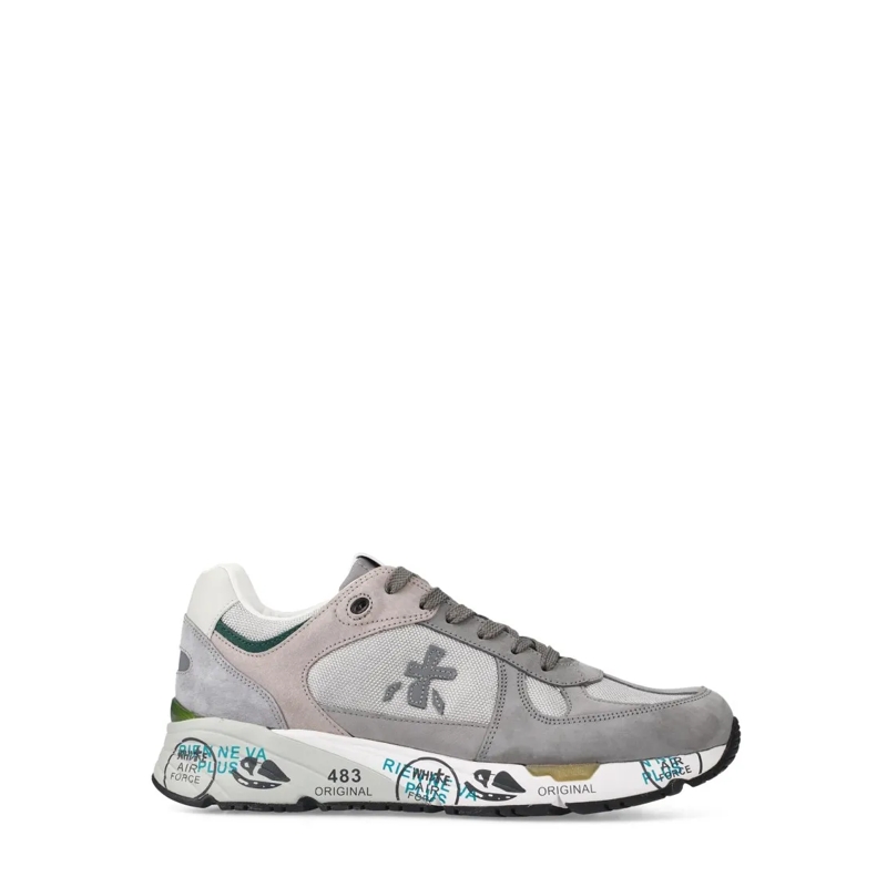 Premiata Low-Top-Sneaker Heren Mase grau