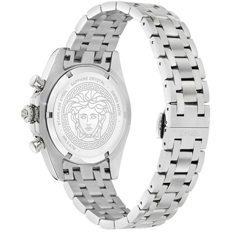 Versace Chronograph Quarz-Chronographenuhr Versace Fornax silber(Image 3)