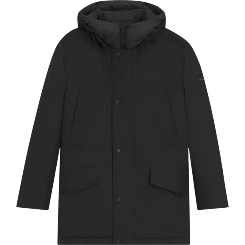 Boss Daunenjacke Heren Jas schwarz