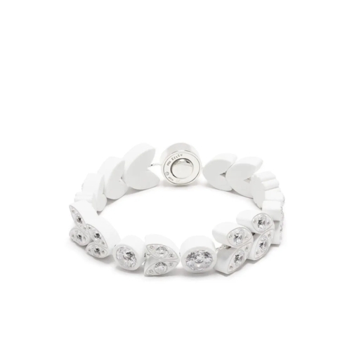 Bottega Veneta Armband White Floral Magnetic Bracelet White