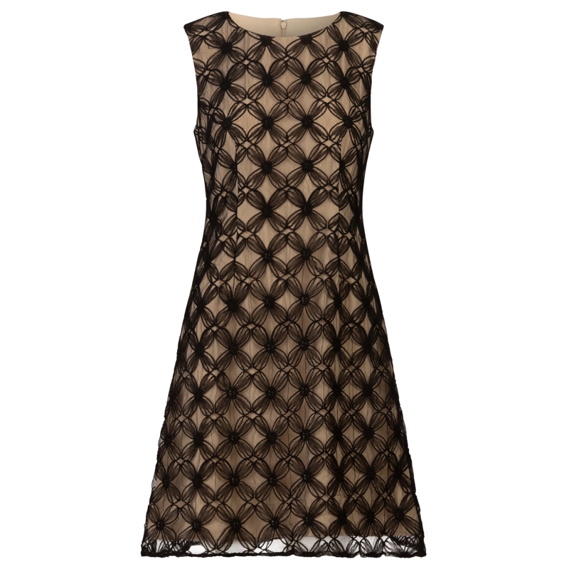 Kraimod Midikleid Cocktailkleid schwarz