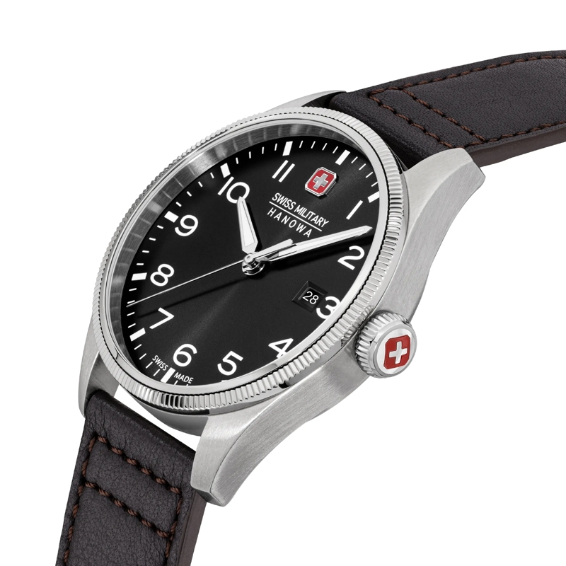 Swiss Military Hanowa Quarzuhr Quarzuhr Thunderbolt dunkel-braun(Image 2)
