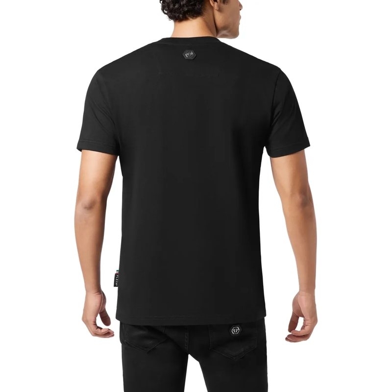Philipp Plein T-Shirt T-Shirt Rundhalsausschnitt Ss Bulldog schwarz(Image 2)