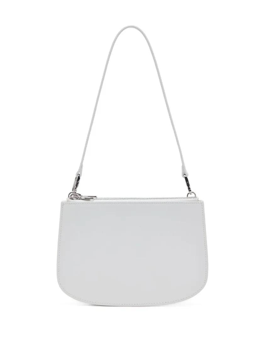 Diesel Hobo bags White Shoulder Bag With Top Zip Fastening in wit