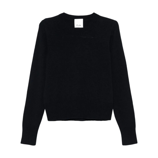 Allude Pull Cashmere Sweater Black