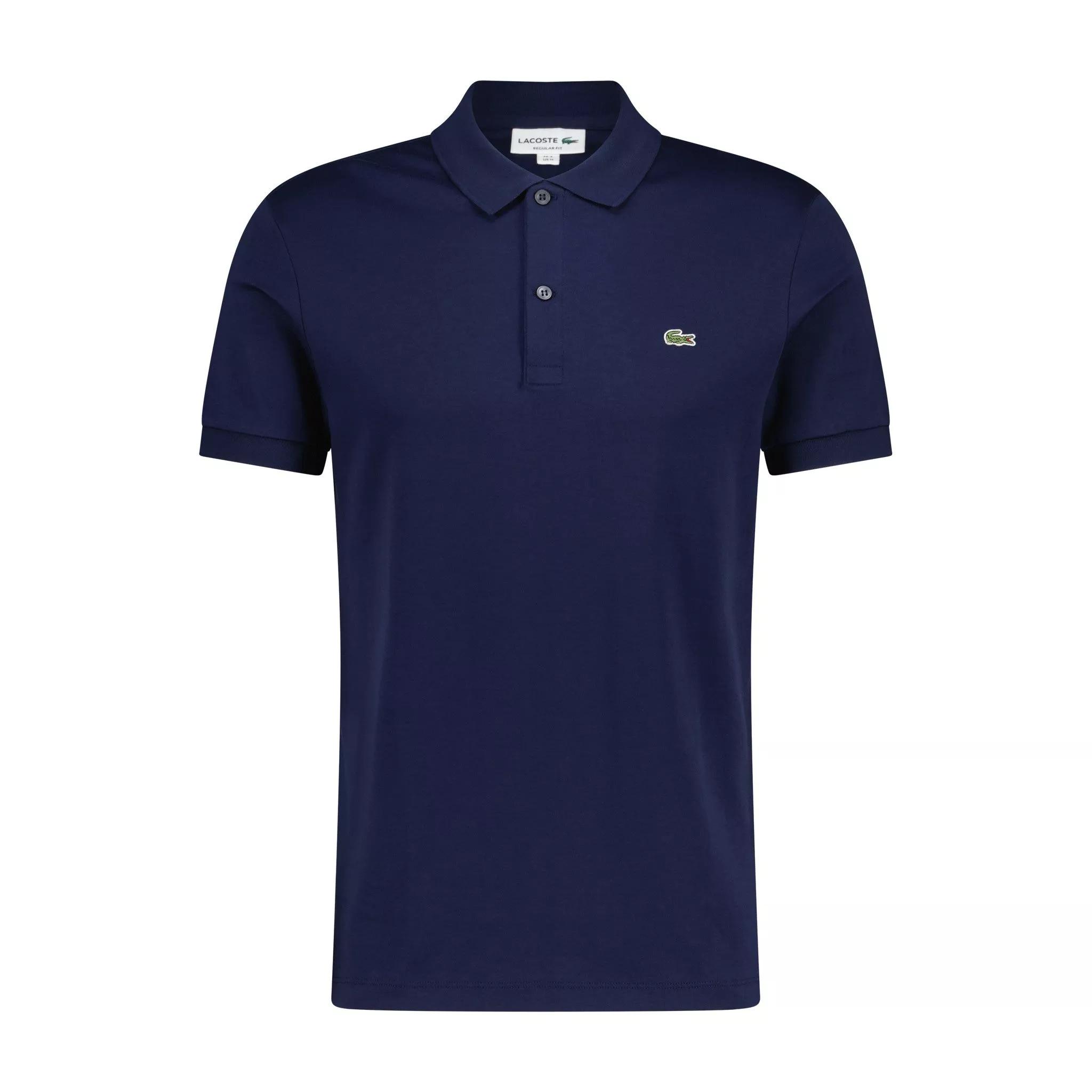 Lacoste - Regular-Fit Poloshirt mit Logo 47702404989274 - Größe L - dark blue