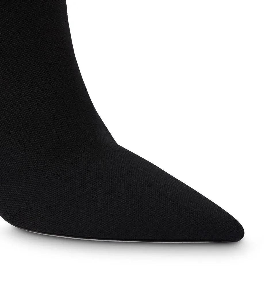 Thumbnail - René Caovilla Stiefel - Margot Black Bootie 105 - Gr. 40 (EU) - in Schwarz - für Damen