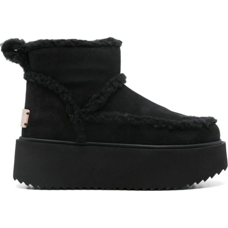 INUIKII Winterboots Classic Low Shearling Brown(Image 3)