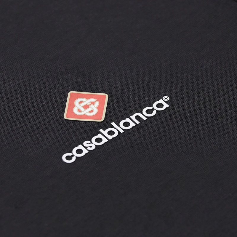 Casablanca T-shirt T-Shirt aus Baumwolle schwarz(Image 4)