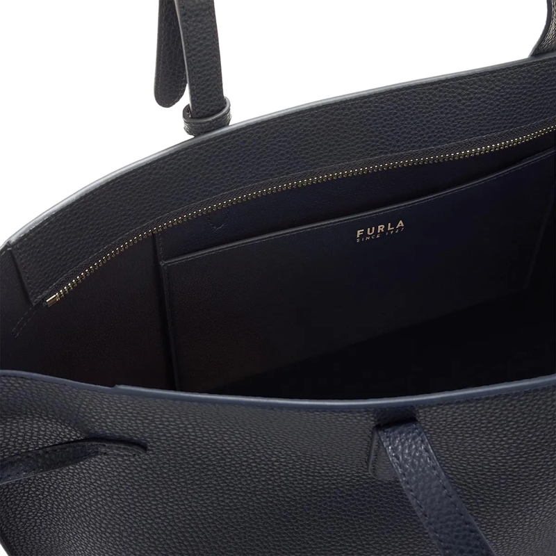 Furla Tote Furla Ava L Tote W/Zip Ink Blue(Image 4)