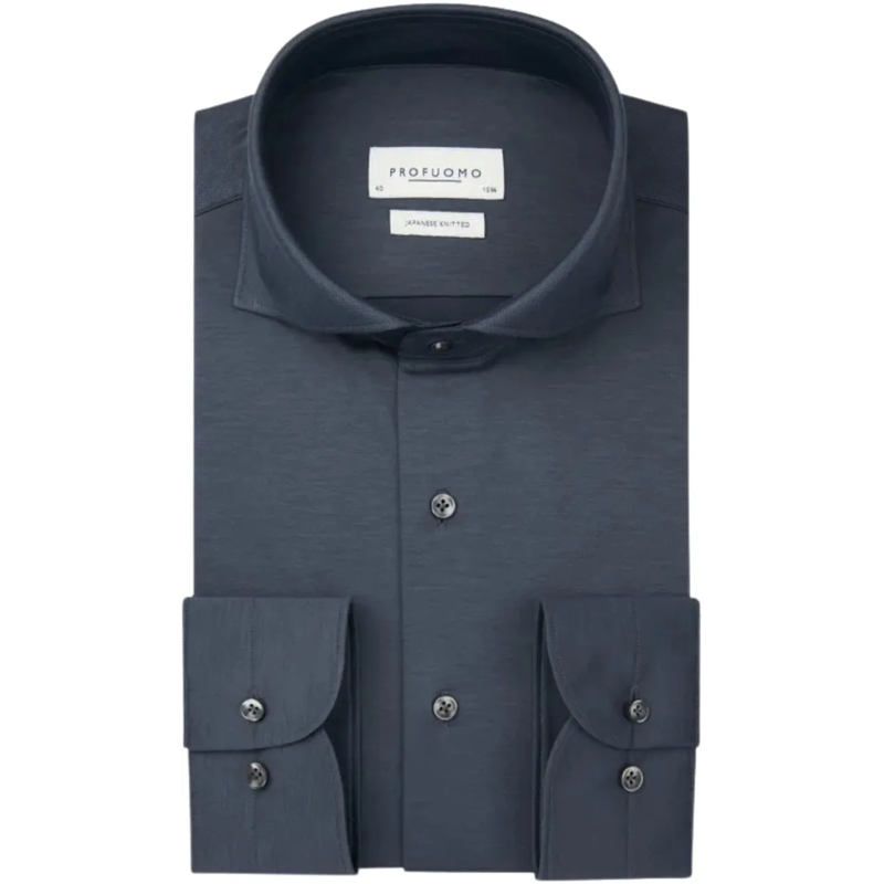 PROFUOMO  Profuomo  Lange Mouw Overhemden Blauw Ppwh30026 blau