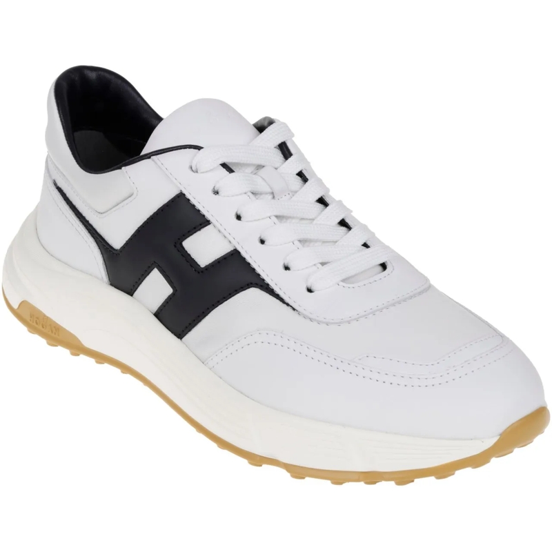 Hogan Low-Top-Sneaker Flat Shoes A Bianco/Blu weiß(Image 2)