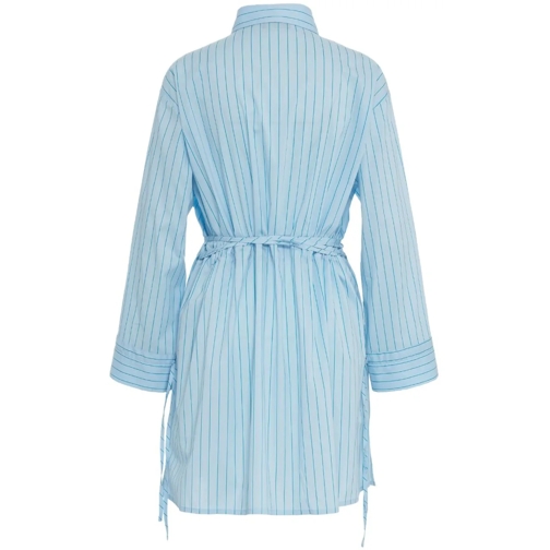 Roberto Collina Robes midi Striped blouse dress blau (Image 2)