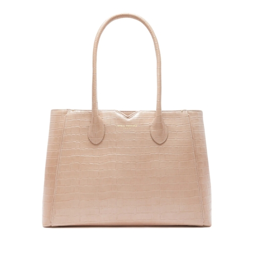 Isabel Bernard Shopper Isabel Bernard Honoré Cloe Kroko Beige Handtasche  Beige