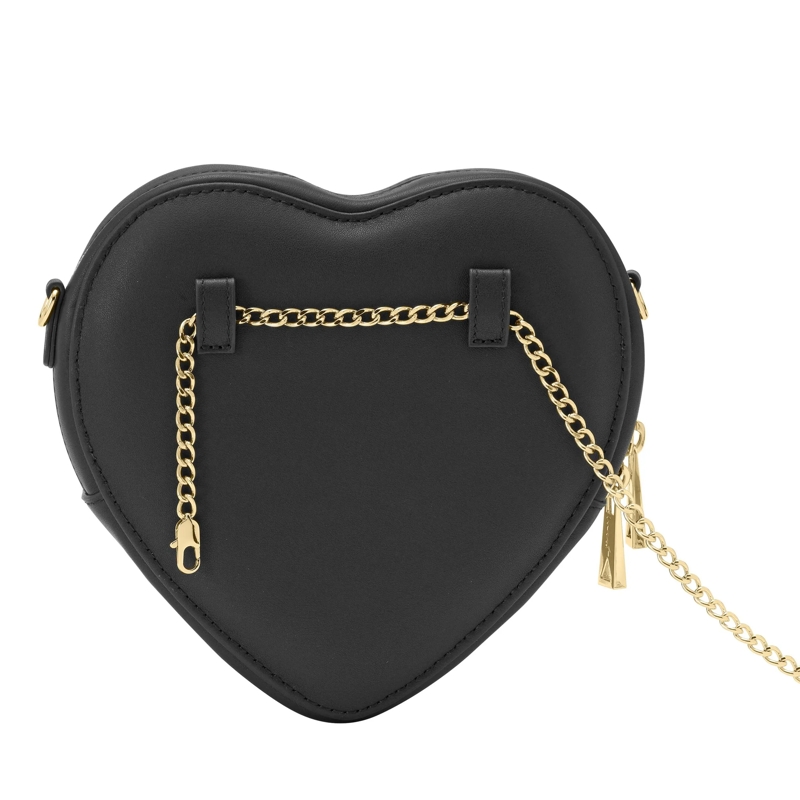 WEAT Tote Handtasche Big Heart Bag Black schwarz