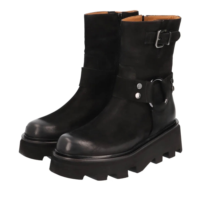Thea Mika Stiefel Stiefeletten schwarz