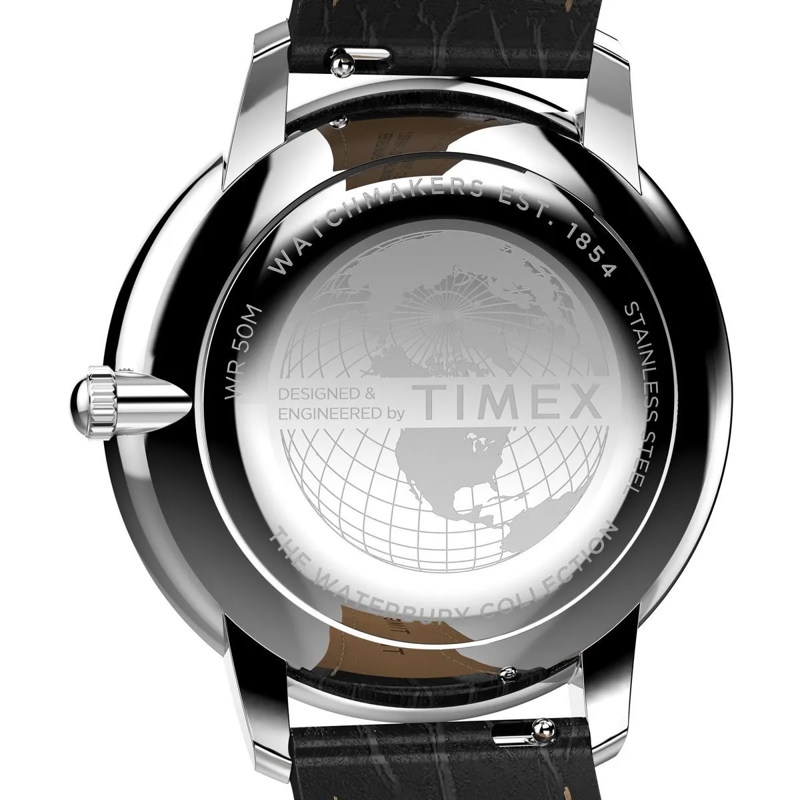 Timex Quarzuhr Quarz-Analoguhr Waterbury Metropolitan Sub-Second schwarz(Image 4)
