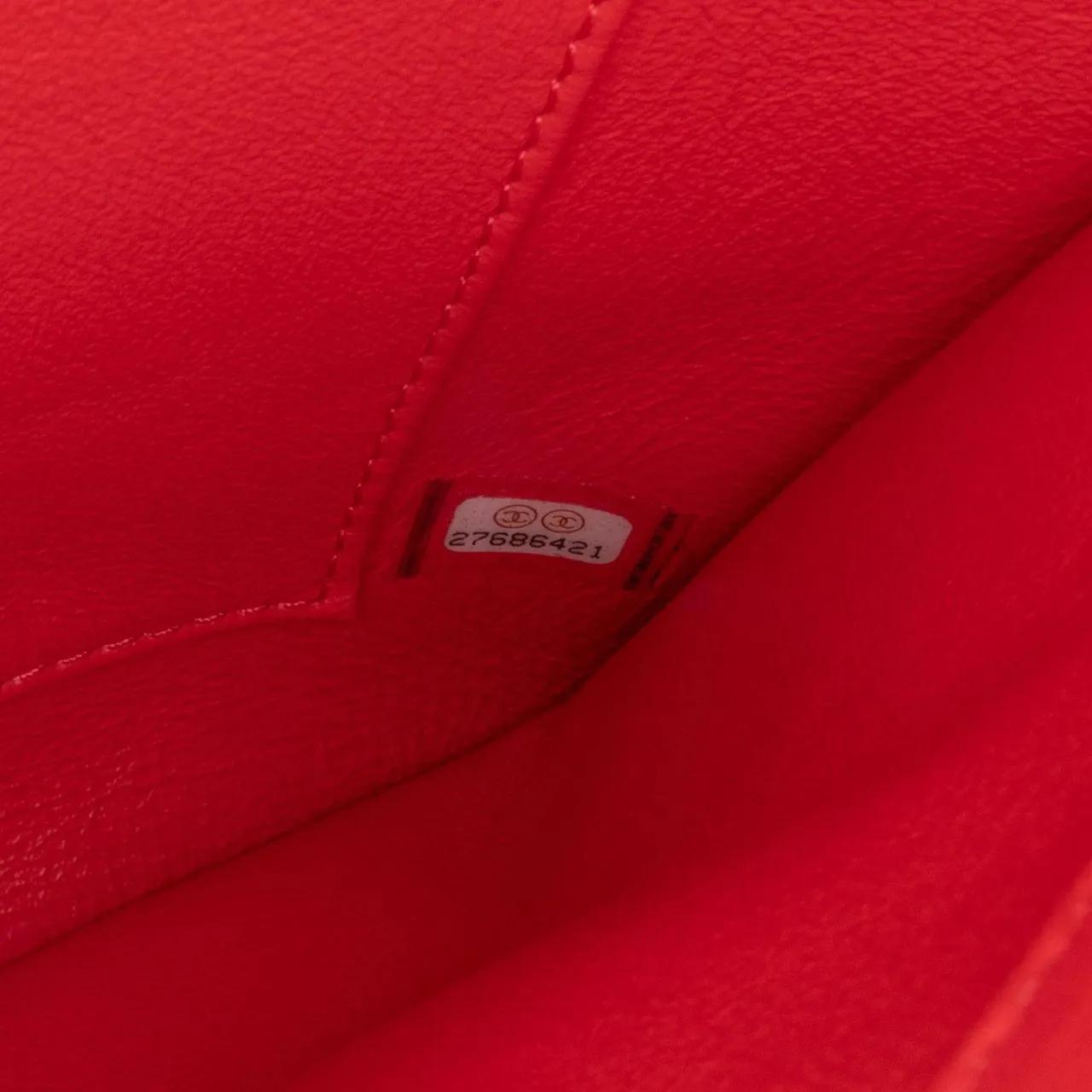 Chanel Totes & shoppers Medium Lambskin Trendy CC Flap in rood