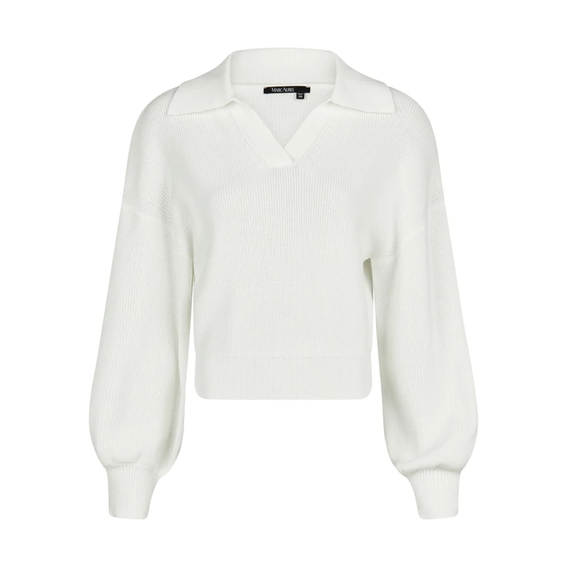 Marc Aurel  Pullover weiss