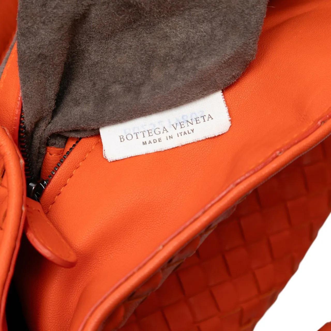 Thumbnail - Bottega Veneta Shopper - Nappa Intrecciato Parachute Tote - Gr. unisize - in Orange - für Damen