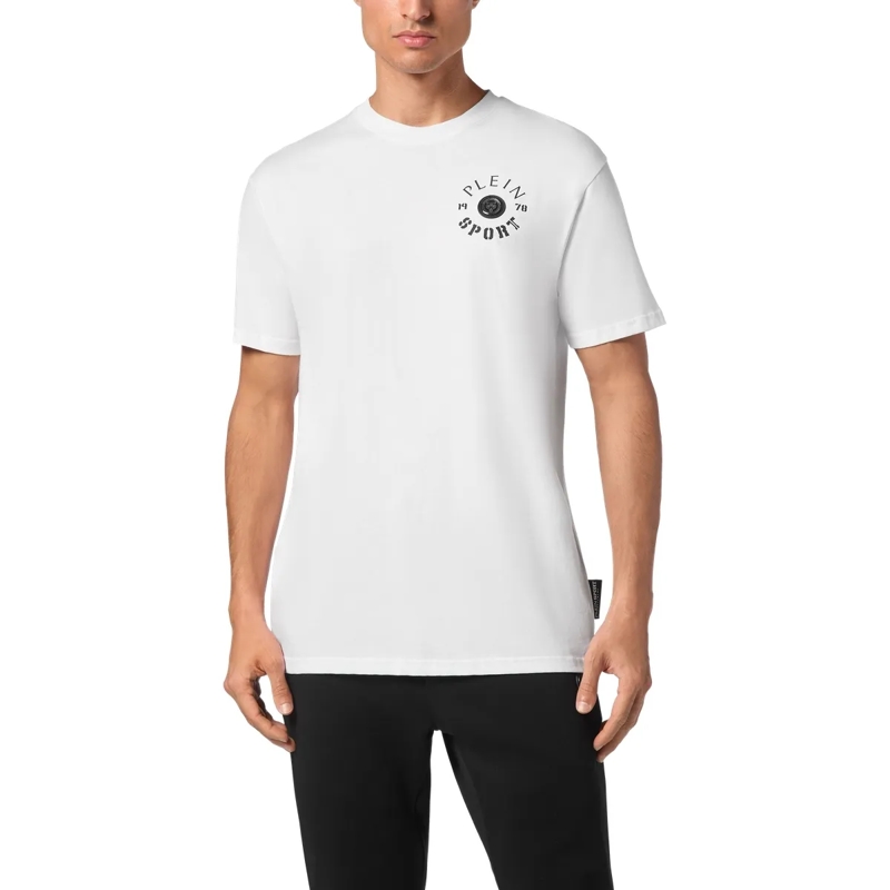 Plein Sport T-Shirt T-Shirt Rundhalsausschnitt weiss(Image 3)