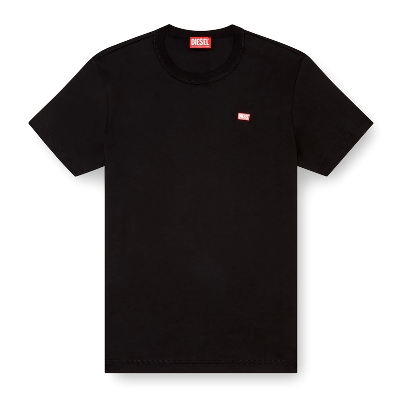 Diesel Hemd T-MIEGOR T-SHIRT 1er Pack schwarz