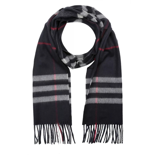 Burberry Cashmere Scarf Navy Sciarpa in cashmere