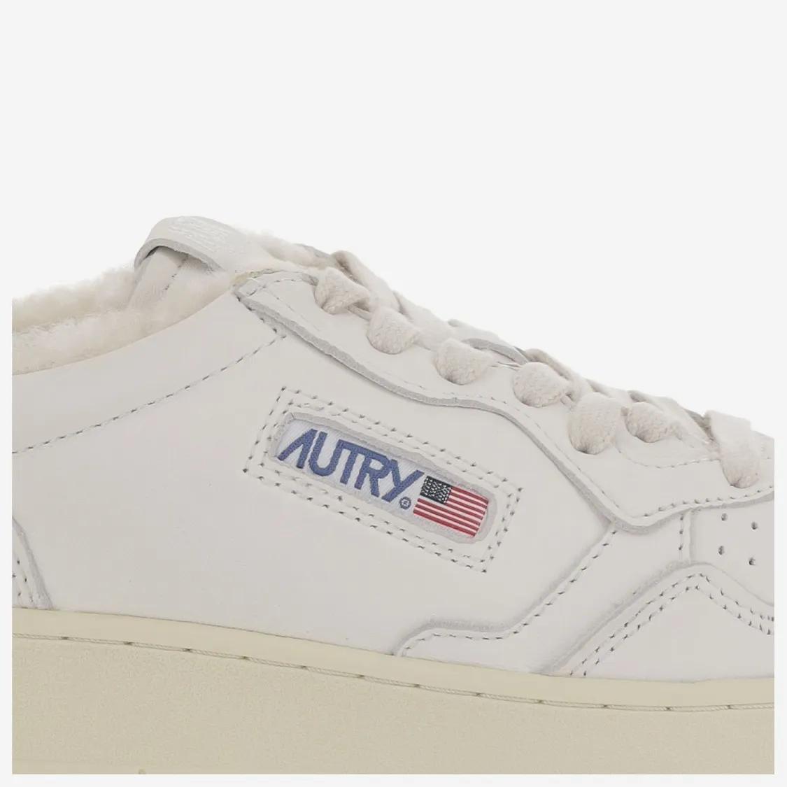 Thumbnail - Autry Low-Top Sneaker - Low Sneakers With Leather And Suede Combination - Gr. 41 (EU) - in Beige - für Damen