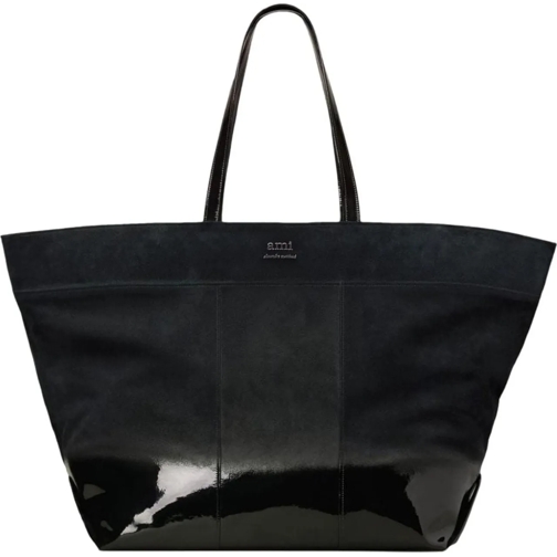 AMI Paris Sac à provisions Bags Black schwarz